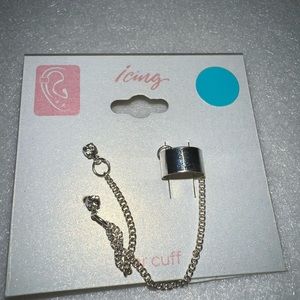 Icing Ear Cuff with Accompanying Earrings